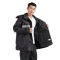 谋福 961春亚纺反光分体式雨衣套装 2XL 黑色