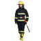 谋福 3C认证消防服五件套 652 170码 黑色