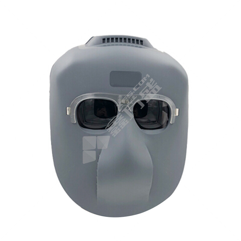 谋福 头戴式电焊面罩 灰色电焊面罩BX+黑+灰眼镜+绑带
