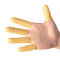 谋福 工作橡胶无粉手指套 L95302 均码 米黄色