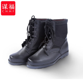 谋福 冬季轻保安胶鞋 MF616 39码 黑色