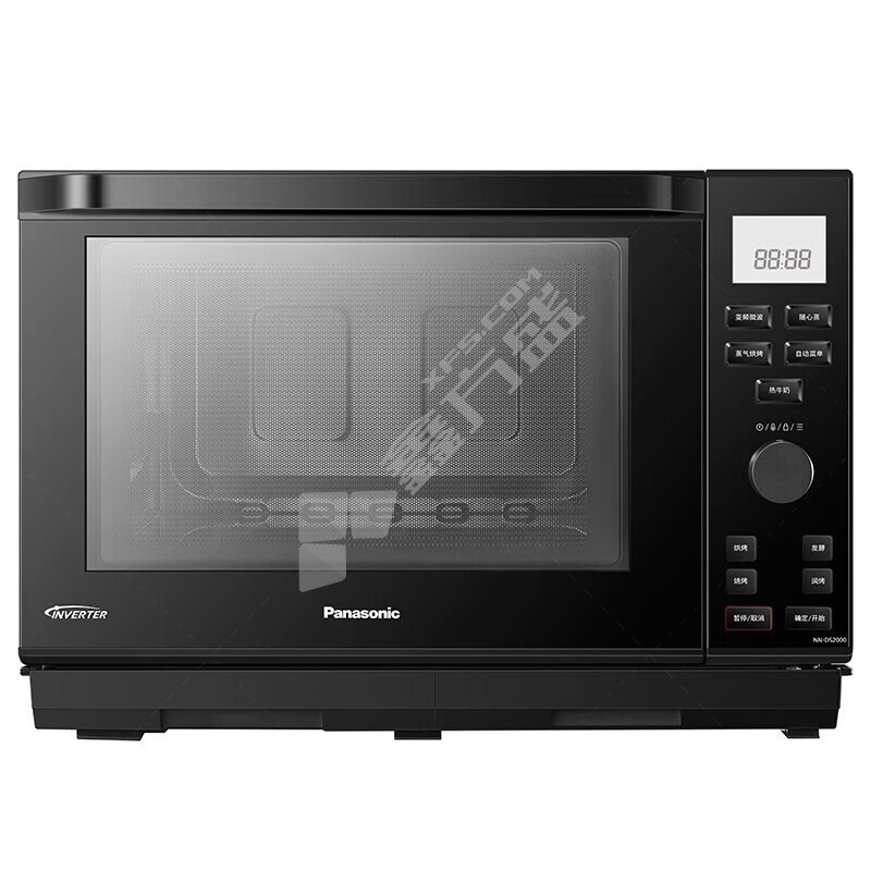 松下 微蒸烤炸一体机变频微波炉 1000W 27L 黑色 NN-DS2000