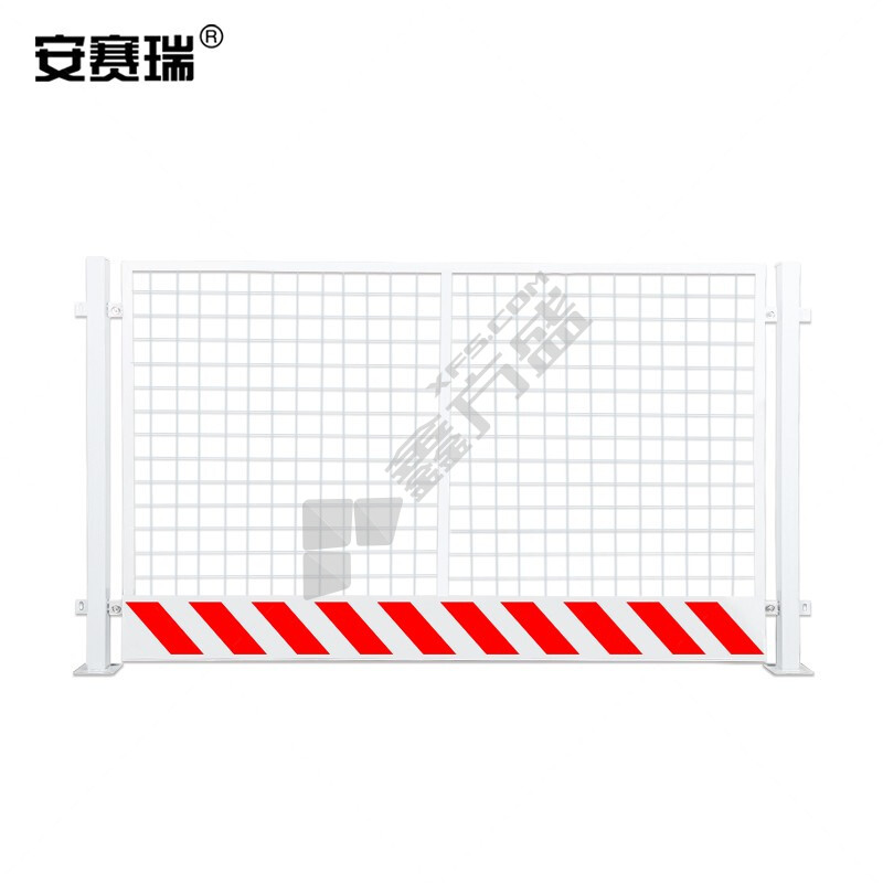 安赛瑞 建筑工地施工围栏隔离栏 310073栏杆款 120*200cm 红白色