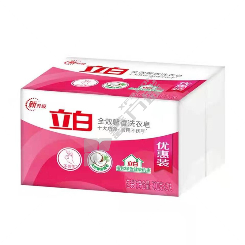 立白 馨香洗衣皂 200g*2