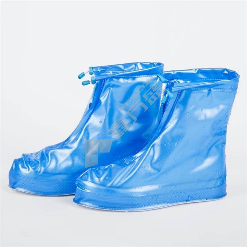 赫力斯 防护短筒鞋套 防护短筒鞋套PVC防滑鞋底 100双/箱 白色