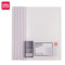 得力 63114 抽杆报告夹 310*220mm 透明