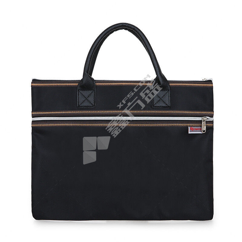 斯莫尔 商务牛津公文包 39cm*30cm 黑色 SL-1713