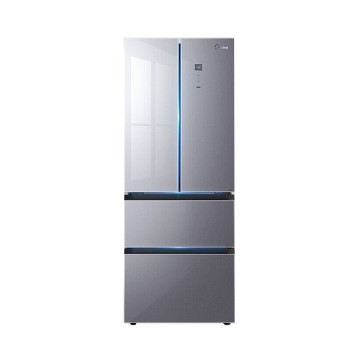 美的 法式四门冰箱 BCD-327WFGPM 327L 二级能效