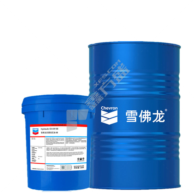 雪佛龙Chevron 抗磨液压油 HD46# 18L/桶