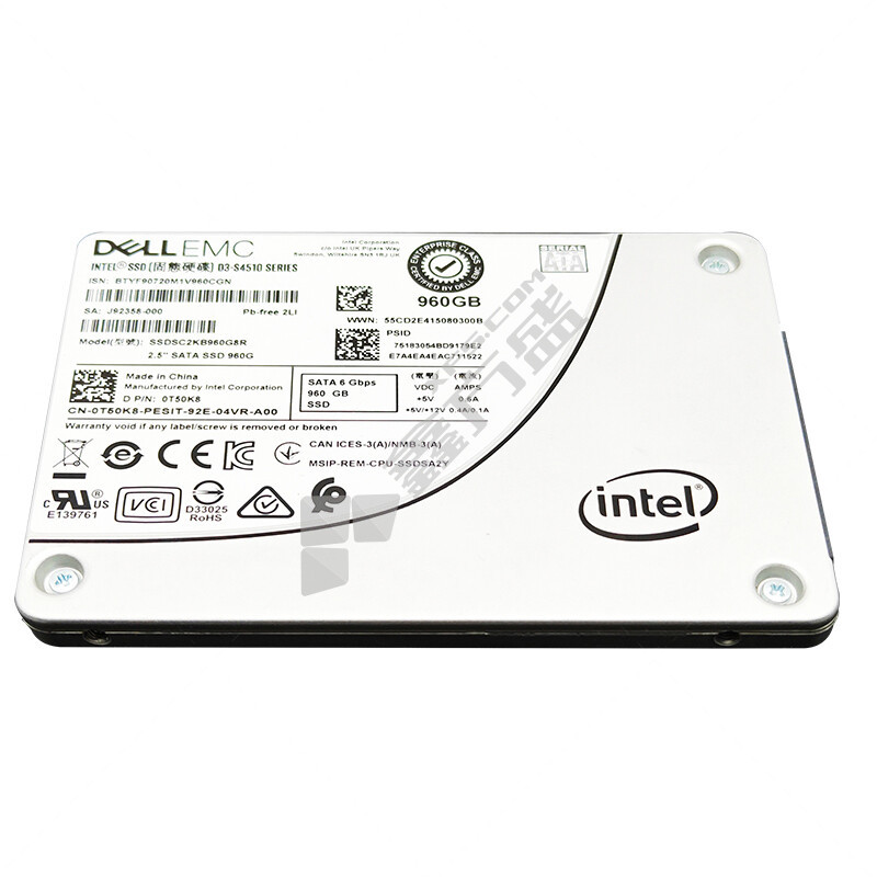 戴尔 服务器工作站企业级SSD固态硬盘 960G