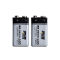 雷摄 高容量锂电充电电池 600毫安  2节 9v
