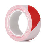 锦安行 地板警示划线胶带 50mm*33m 红白间隔 JCH-DB50RW