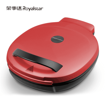 荣事达 双面煎烤电饼铛 RS-D1216 1200W 红色