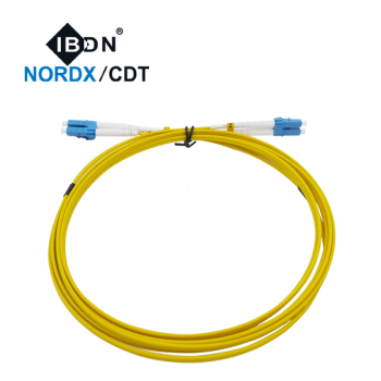 IBDN 千兆单模双芯光纤跳线 LC-LC 5米 AF795.2LC-LC-05 黄色