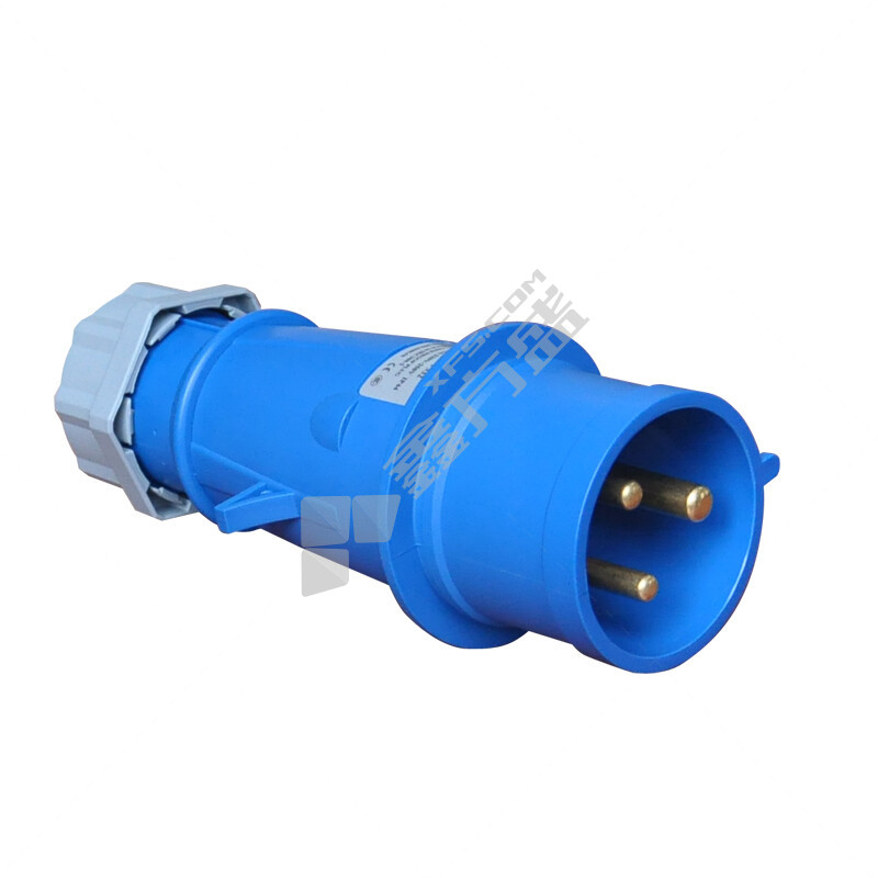 同为 三芯工业插头 IPS-P332 2P+E 32A 220V