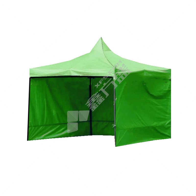 锦安行 绿色防水三面围布户外折叠帐篷 JCH-ZHP-36 3*6m