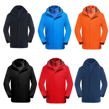 左诗丹伦 K20三合一防风冲锋衣 3XL码 牛仔蓝