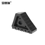 安赛瑞 橡胶止退器 19.5*10*15cm 黑色 310924