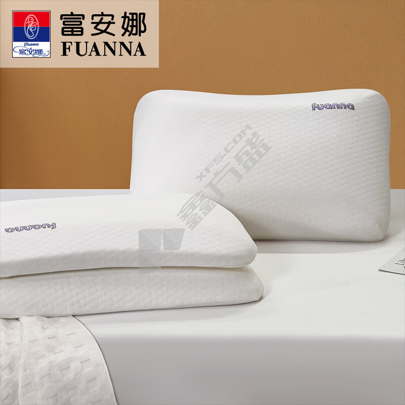 富安娜 優(yōu)眠舒壓抗菌護(hù)頸中枕 60*40cm 白色 713102417