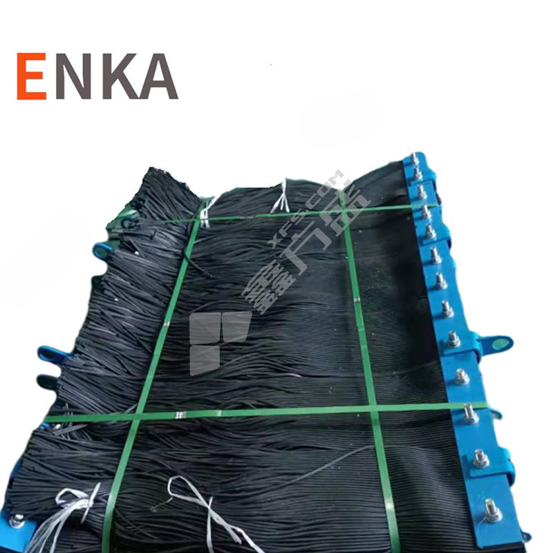 恩卡 输送机挡尘帘 EKDCL1000mm*1000mm*6mm 橡胶