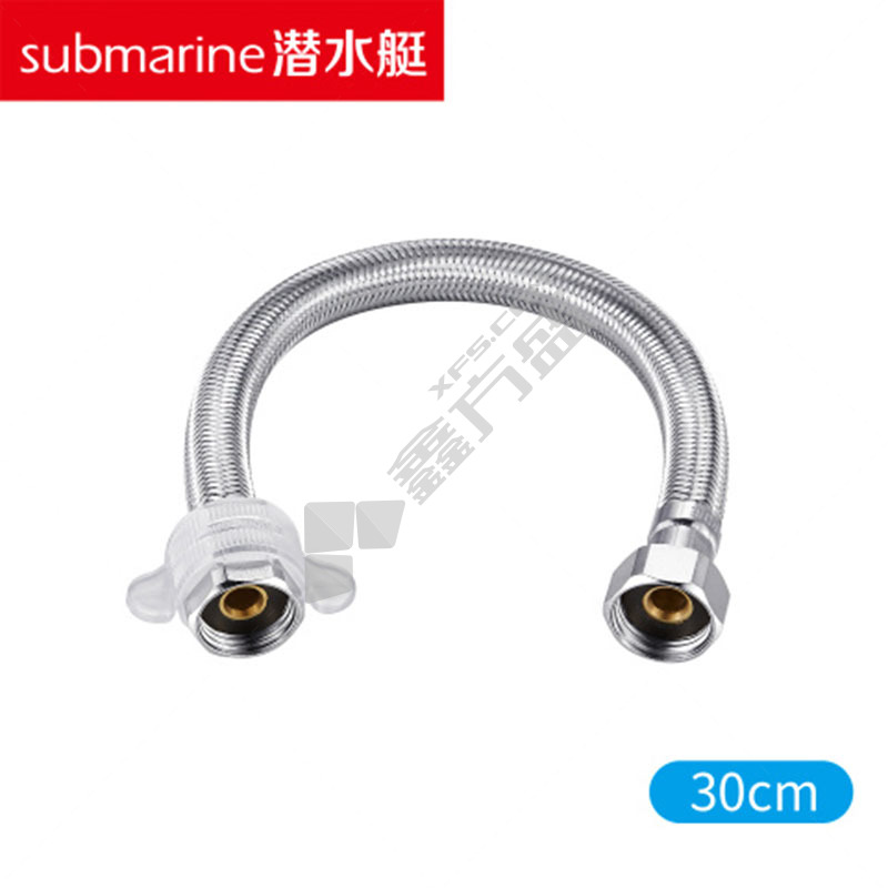 潜水艇 F30 不锈钢丝编织管 30cm DN15