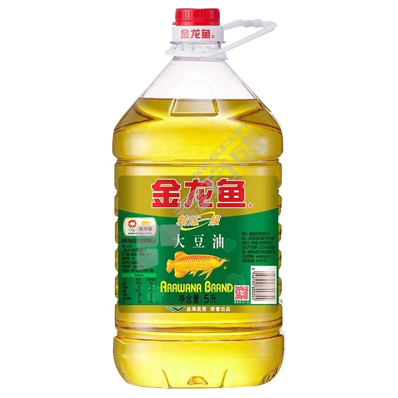 金龙鱼 金龙鱼金龙鱼 食用油 精炼一级大豆油5L 精炼一级大豆油5L