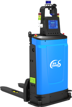 镭神智能 1.4吨窄通道堆垛式无人叉车 额定载荷1.4吨 24V200Ah 锂电池 LXSL14-B