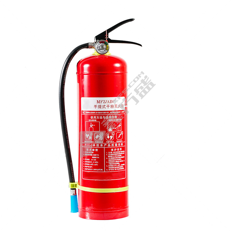 赛加特 手提式干粉灭火器 MFZ/ABC2KG 2KG