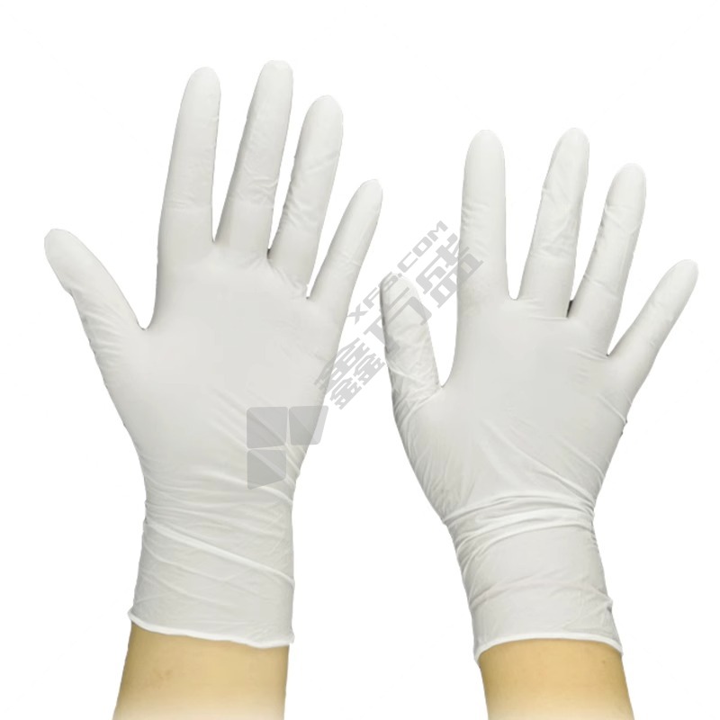 兴业卓辉 合成一次性丁腈手套 05.070.670634 S码 12英寸 6.2克 白色