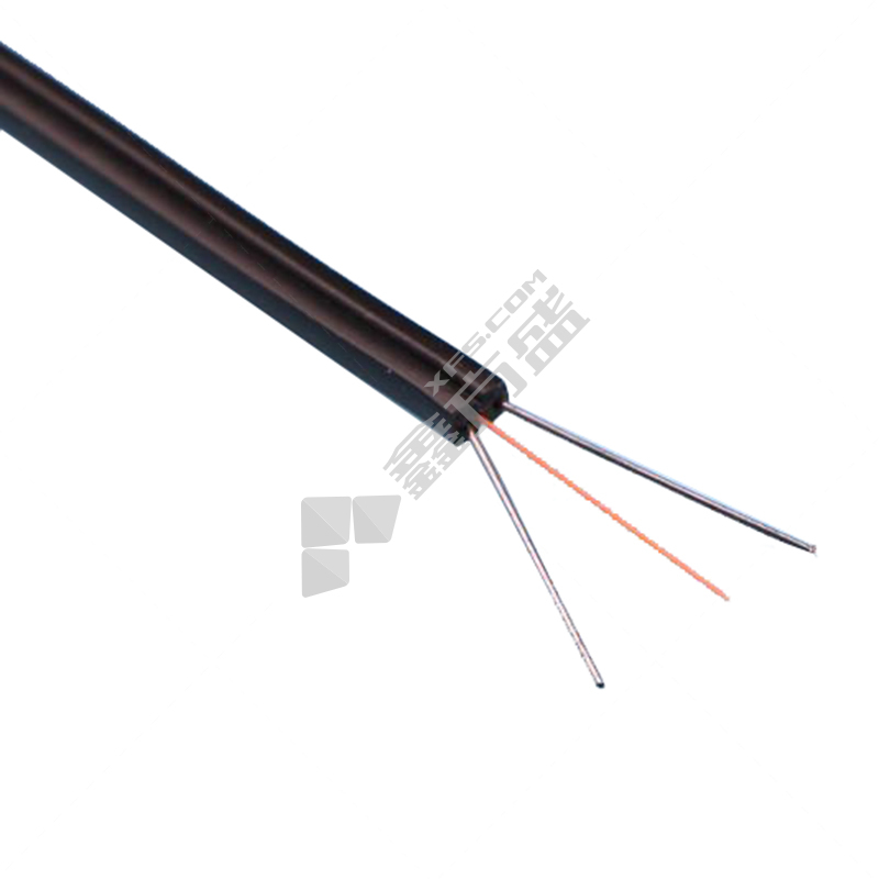 IBDN GJXH2芯室内单模蝶形皮线光缆 1米 AF701.111-102 黑色