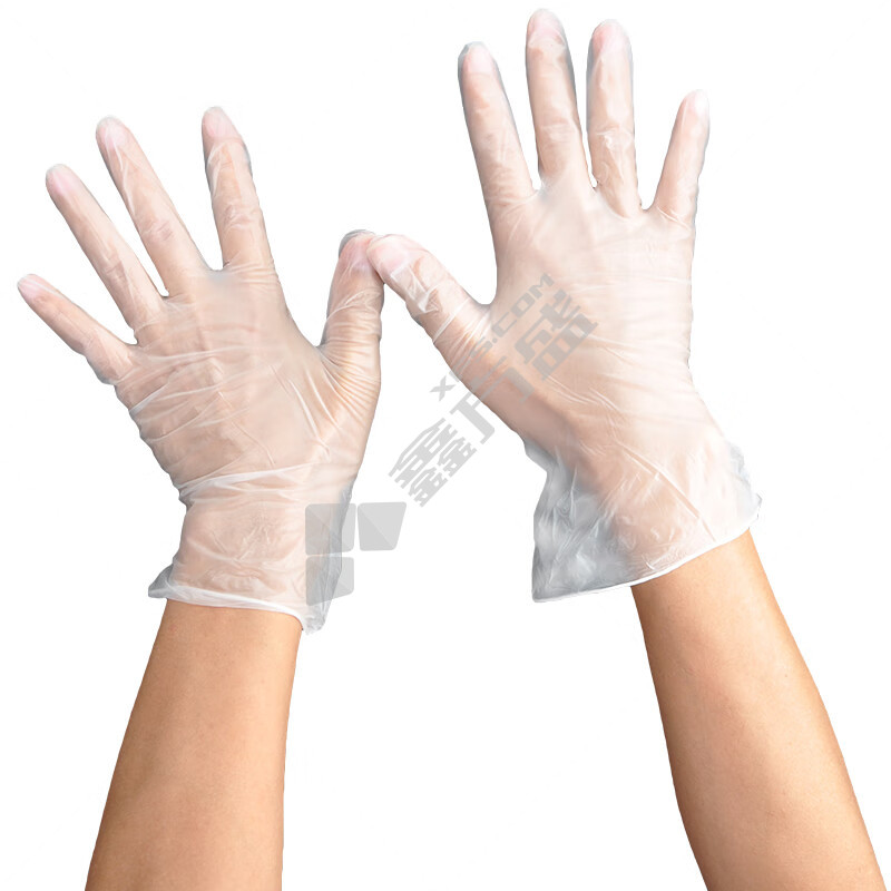兴业卓辉 11.5 英寸一次性PVC手套 L码 单只克重7.3g 白色 05.070.670627