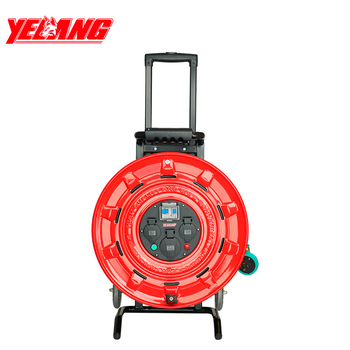 野狼 小车式电缆盘YL460317100 YZW 3*4+1*2.5 100米 25A*1+16A*1+10A*1 400V