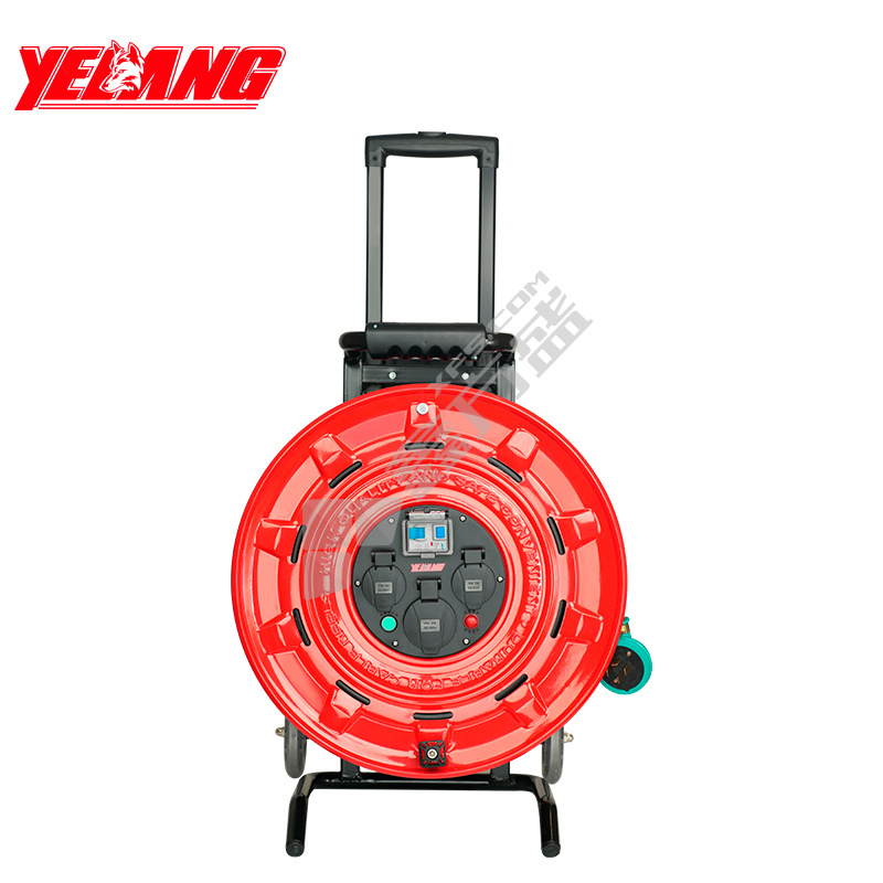 野狼 小车式电缆盘YL460317100 YZW 3*4+1*2.5 100米 25A*1+16A*1+10A*1 400V