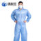 沸耐笙 一次性防护服连体带帽无尘防护服 均码 白色 FNS-02274-贴条SF透气膜60g加厚款无脚
