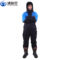 沸耐笙 无后拉链低温连体防冻防寒服 蓝黑 3XL码 FNS-12525