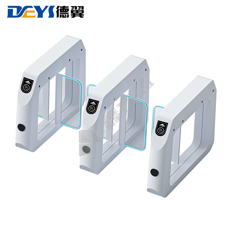 德翼 幼儿园人脸识别专用小摆闸 单机芯 DY-XFS-YRYBZ-D02
