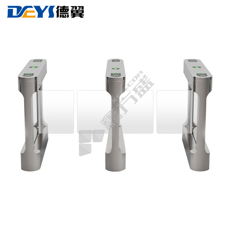 德翼 人行通道工字型速通摆闸 双机芯 DY-XFS-GZX-BZ-E