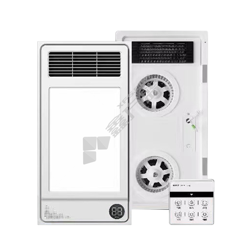 光向标 双电机 220V 6500K 集成五合一浴霸 无线遥控 GXB-YL03 2400W（照明18W） 300*600mm