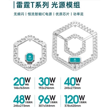 光向标 雷霆T系列LED模组 20W 6500K 146*163mm