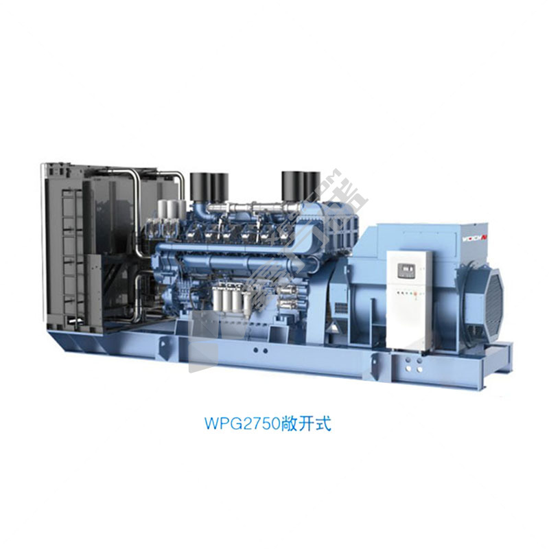 潍柴 国二发电机组 WPG825/B73 600KW 电启动 三相