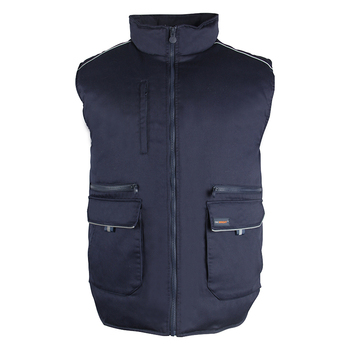 添星 涤棉羽绒马甲 3XL码 藏青色 D22101