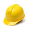 酷仕盾 一字型安全帽 一字 黄色