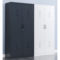 悦山 YSOA10FO2S-3B 双门保洁柜杂物柜 YSOA10FO2S-3B 800*400*1500mm 白色