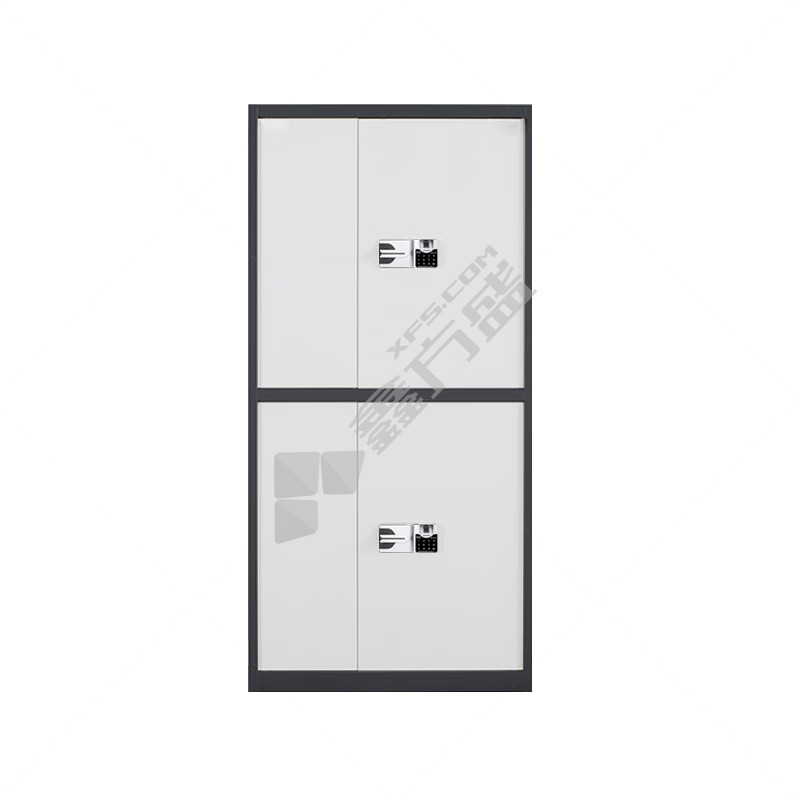 企诺 QNGCFO-02GZGW通双节保密柜 900*420*1850mm 灰白套色