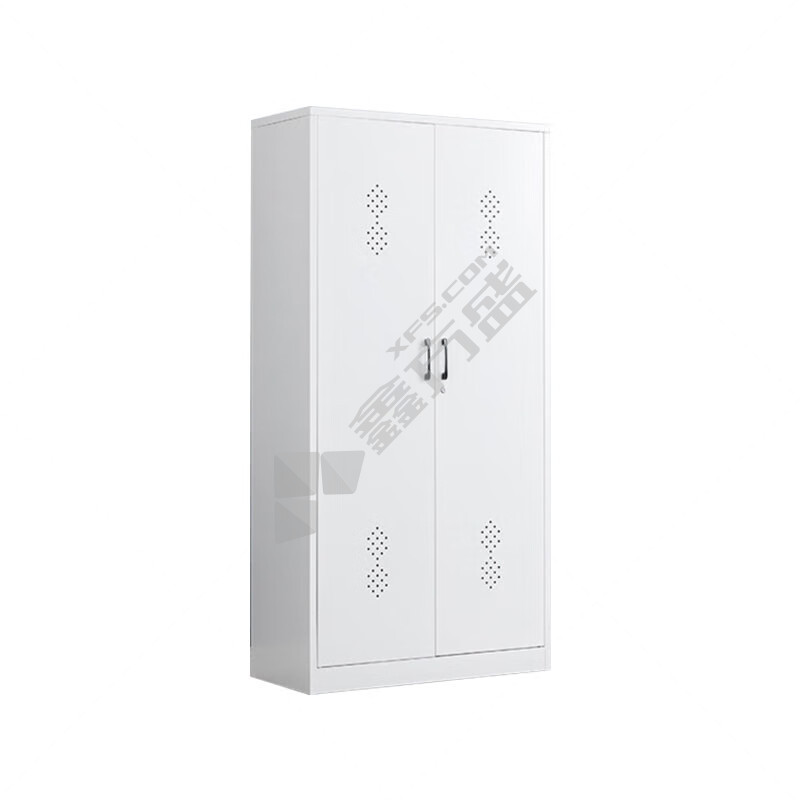 悦山 YSOA10FO2S-3B 双门保洁柜杂物柜 YSOA10FO2S-3B 800*400*1500mm 白色