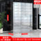 悦山 YSOA11FO40MP304C40门磁吸锁多门储物柜 1350*400*1800mm 银色
