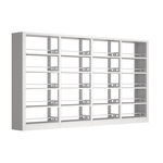 企诺 QNGMA1-02-5A1-4W书架 3700*450*2000mm 白色/黑色