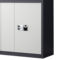 企诺 QNGCFO-02GZGW通双节保密柜 900*420*1850mm 灰白套色