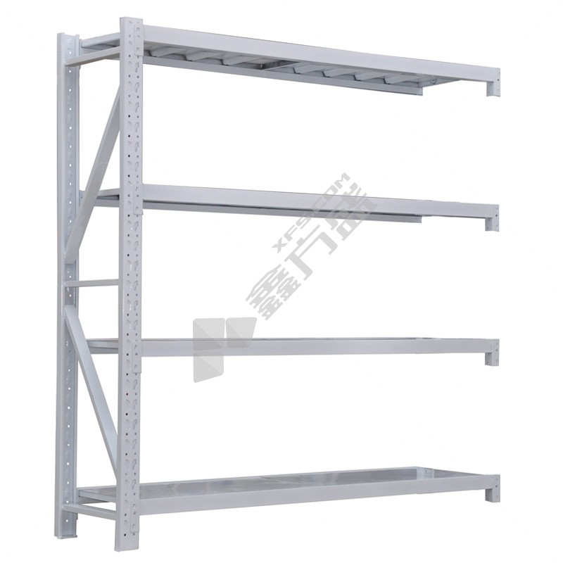 臻远 ZY-ZXHJ-27重型仓储货架 W1500*D500*H2000mm 灰白色