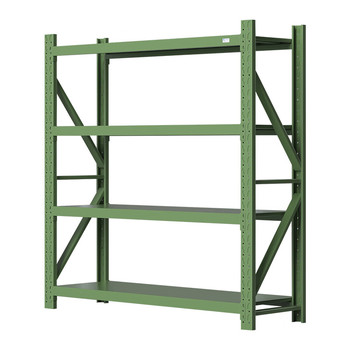 臻远 ZYJJ-HJ-002中型货架 W1500*D600*H2000mm 军绿色